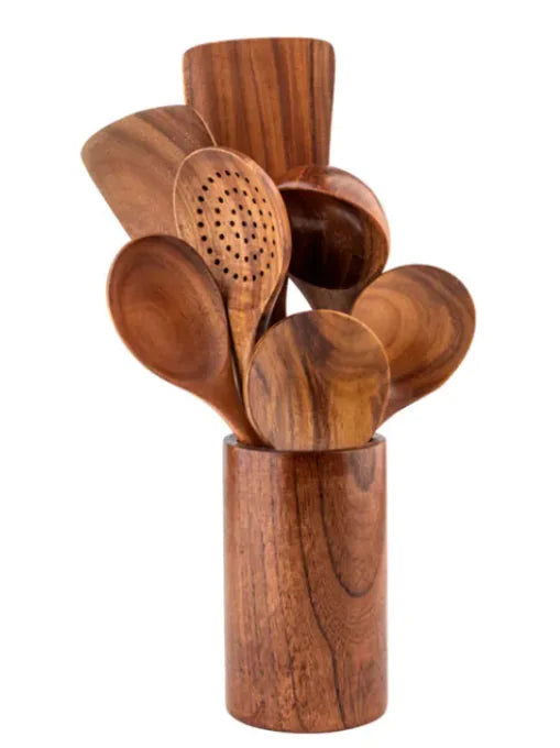 Wooden Kitchen Utensil Sets