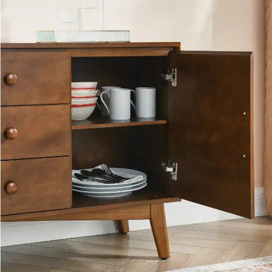 Mid-Century Modern Cutlery Buffet Cabinet