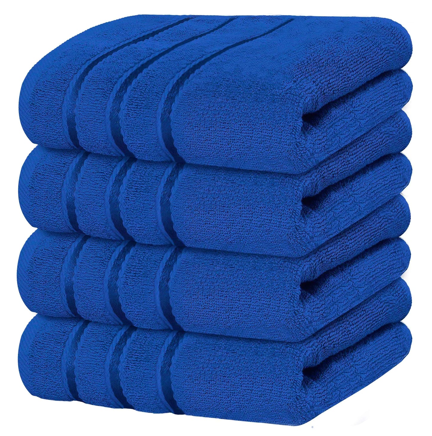YRALY Luxury Hand Towels, Set of 4, 600 GSM Ring Spun Cotton