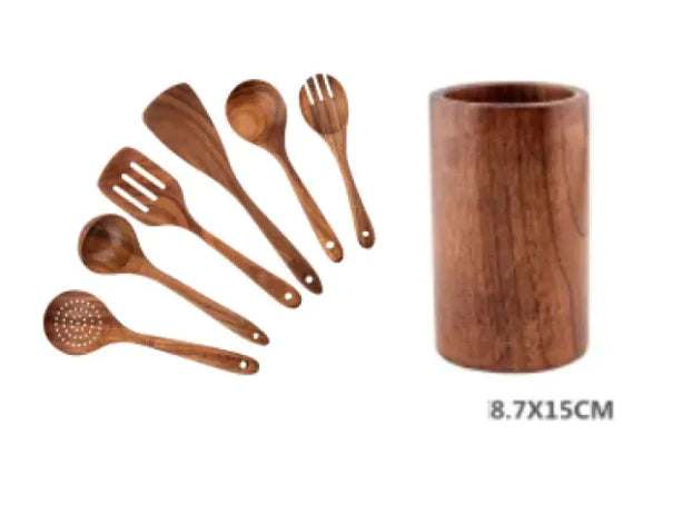 Wooden Kitchen Utensil Sets