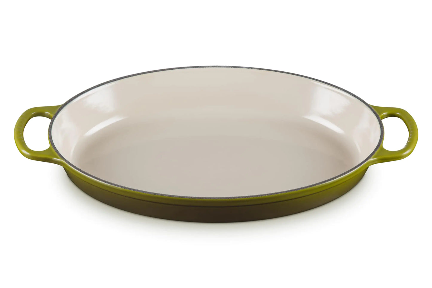 Le Creuset Enameled Cast Iron Signature Oval Baker 3 qt. Olive