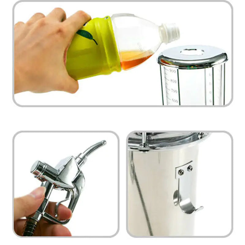 Creative Dual Gun Beverage Dispenser Station
