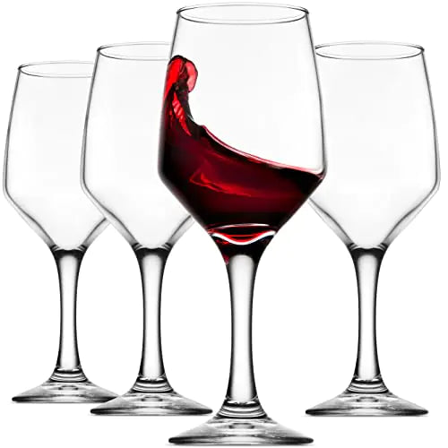 Godinger Wine Glasses, Set of 4, Italian Made