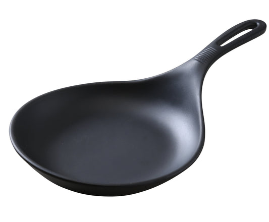 Yanco BP-7007 Black Pearl 7" Melamine Pan Dinnerware, 12 pieces