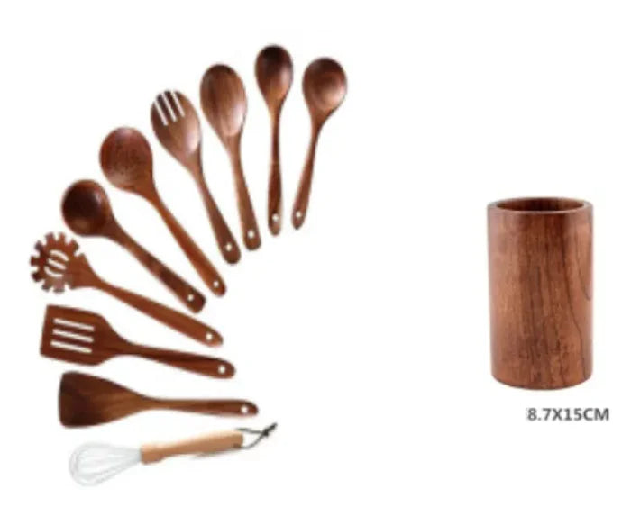 Wooden Kitchen Utensil Sets