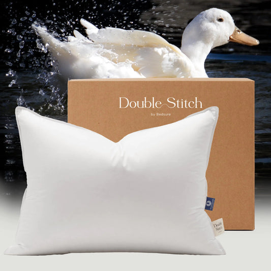 Luxury White Down King Pillow - Canadian 400TC Cotton